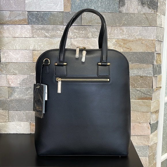🎁 Celine Dion Triad Leather Satchel - Picture 6 of 11